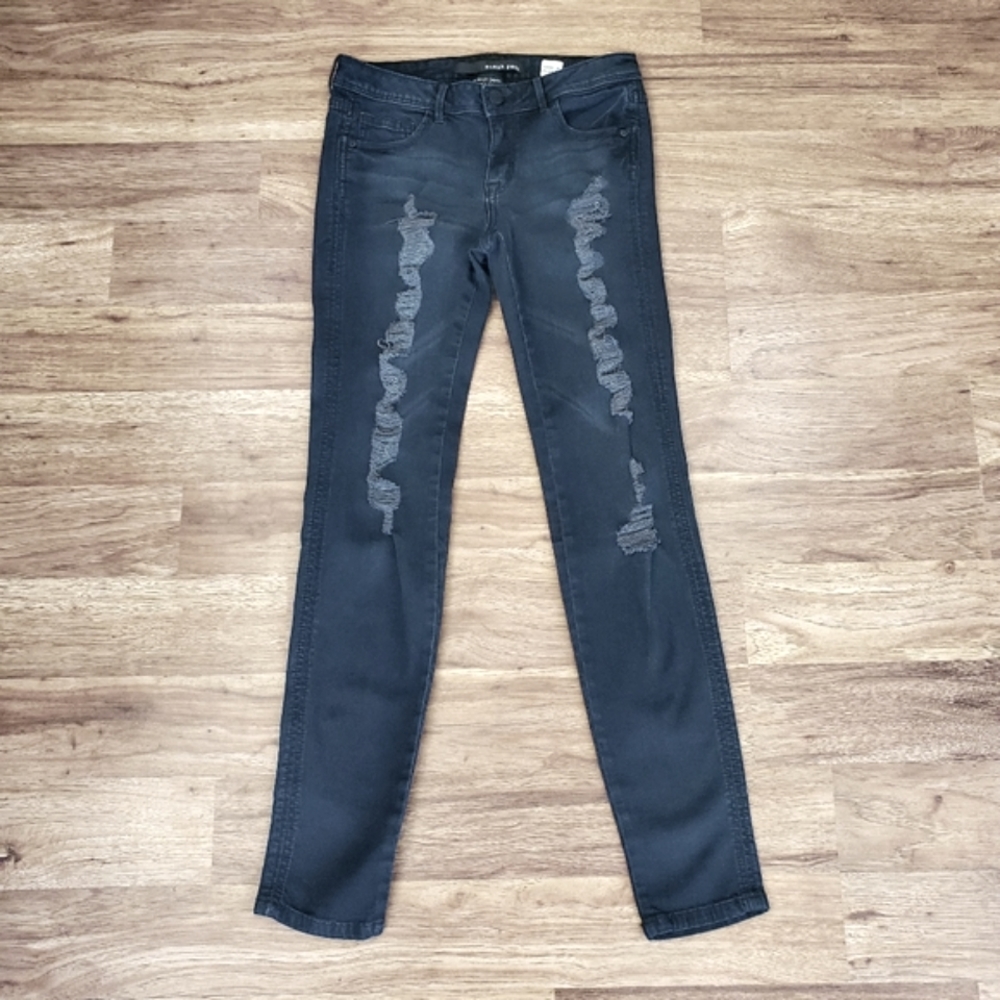 Sneak Peek Skinny Fit Jeans Size 5 Rolled Up